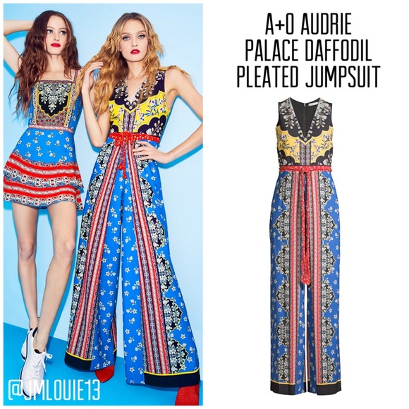alice and olivia audrie jumpsuit